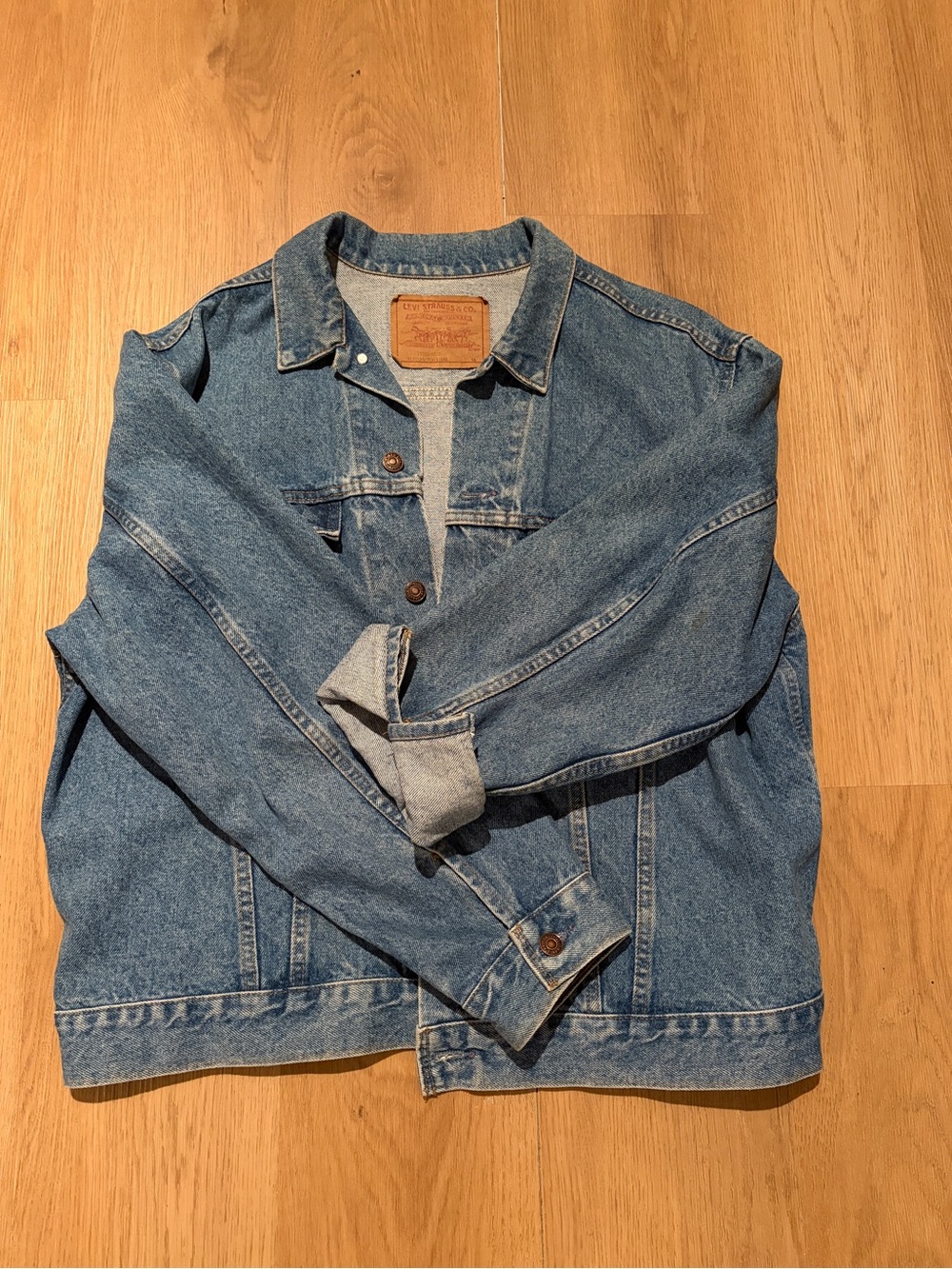 Vintage orange tab Levi’s jacket